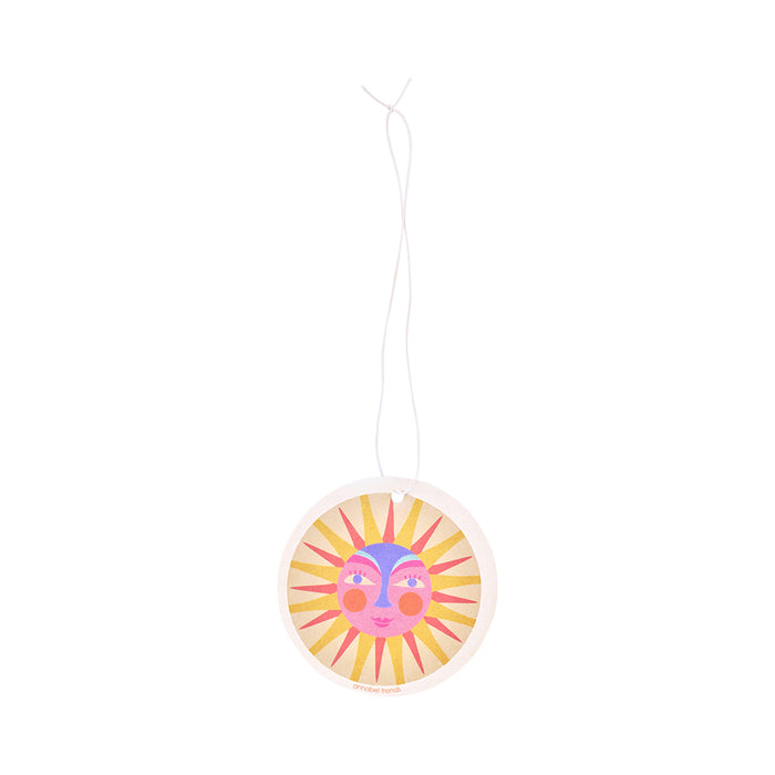 Fiesta Hanging Air Fresheners – 4 Styles - Palm, Heart, Bird, Sun - additional view | Travel & Tide