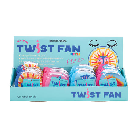 Fiesta Twist Fan - detail view | Travel & Tide