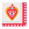 Fiesta Paper Napkins – Pack of 20 - additional view | Travel & Tide