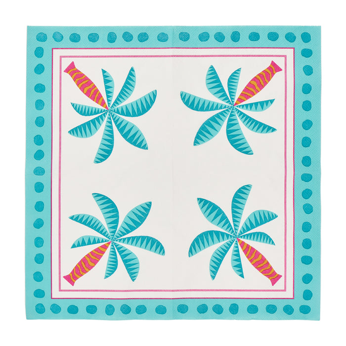 Fiesta Paper Napkins – Pack of 20 - styled shot | Travel & Tide