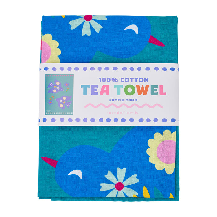 Fiesta Cotton Print Tea Towel - additional view | Travel & Tide