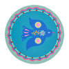 Fiesta Cork-Backed Coaster Set – 6 Colourful MDF Drink Coasters - close up | Travel & Tide
