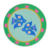 Fiesta Cork-Backed Coaster Set – 6 Colourful MDF Drink Coasters - additional view | Travel & Tide