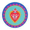 Fiesta Cork-Backed Coaster Set – 6 Colourful MDF Drink Coasters - additional view | Travel & Tide