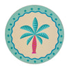 Fiesta Cork-Backed Coaster Set – 6 Colourful MDF Drink Coasters - additional view | Travel & Tide
