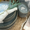 Ellipse Palm Stoneware Bowl - styled shot | Travel & Tide