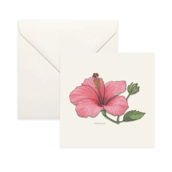 Hibiscus Card