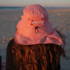 Florals + Corals - Ocean Hat - close up | Travel & Tide