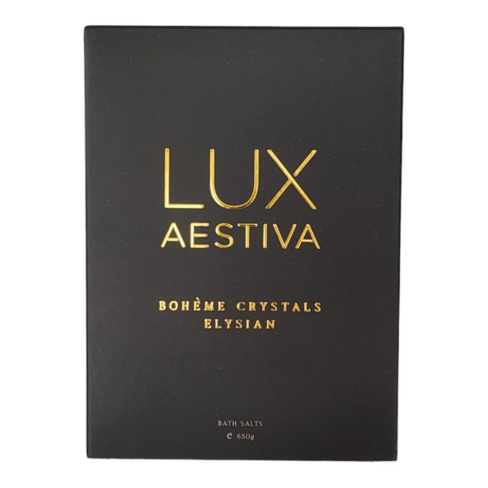 Elysian Boheme Bath Crytals - Lux Aestiva