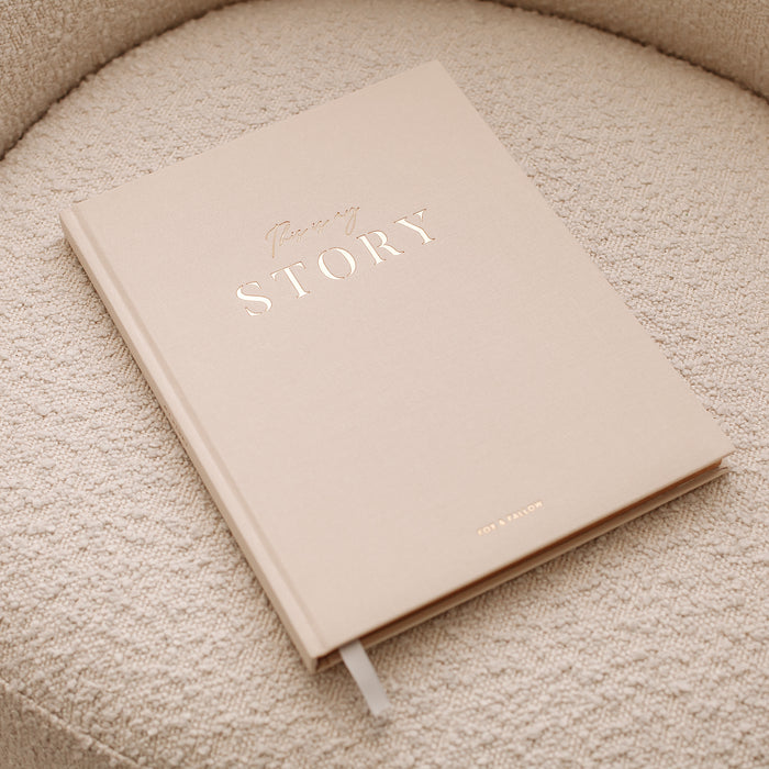 This Is My Story Memoir Journal Cream Boxed | coastal lifestyle Australia | Travel & Tide