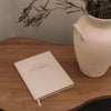 This Is My Story Memoir Journal Cream Boxed - styled shot | Travel & Tide