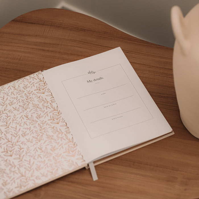 This Is My Story Memoir Journal Cream Boxed - additional view | Travel & Tide