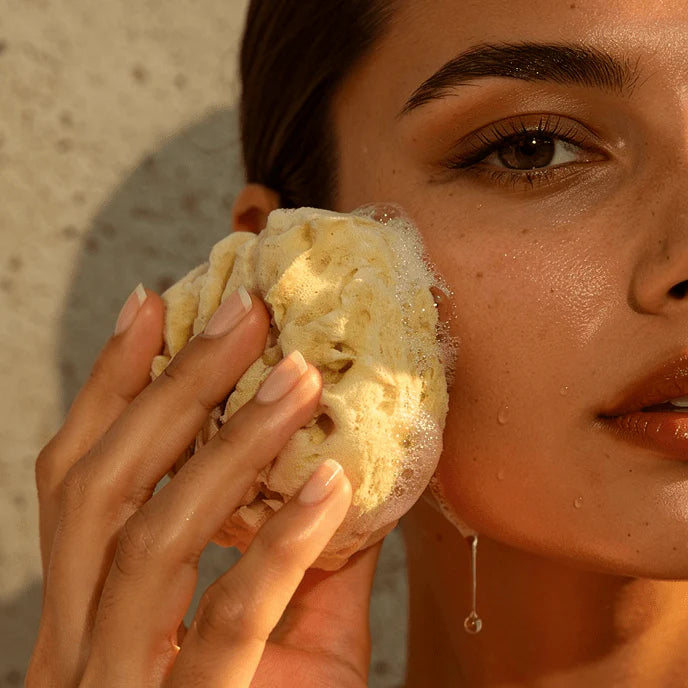 The Gentle Sponge - Multi-use - close up | Travel & Tide