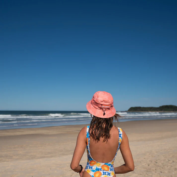 Florals + Corals - Ocean Hat - styled shot | Travel & Tide