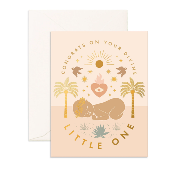 Divine Little One Greeting Card