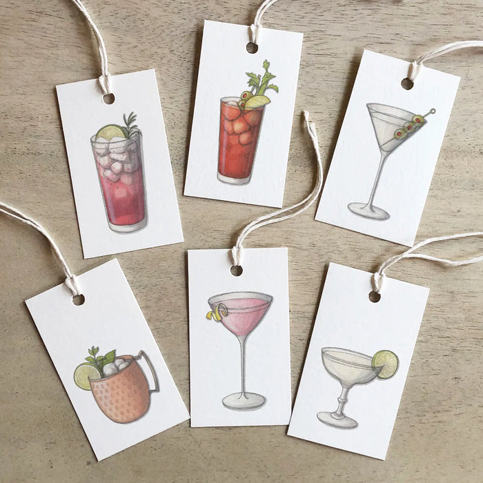 Cocktail Gift Tags