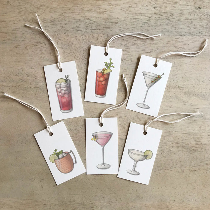 Cocktail Gift Tags