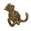 Pineapple Pewter Metal Hook - detail view | Travel & Tide
