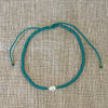 Pearl Bead Bracelet - close up | Travel & Tide