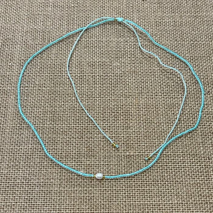 Pearl Bead Necklace - additional view | Travel & Tide