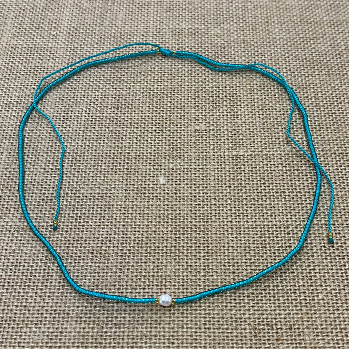 Pearl Bead Necklace - additional view | Travel & Tide