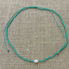 Pearl Bead Necklace - close up | Travel & Tide