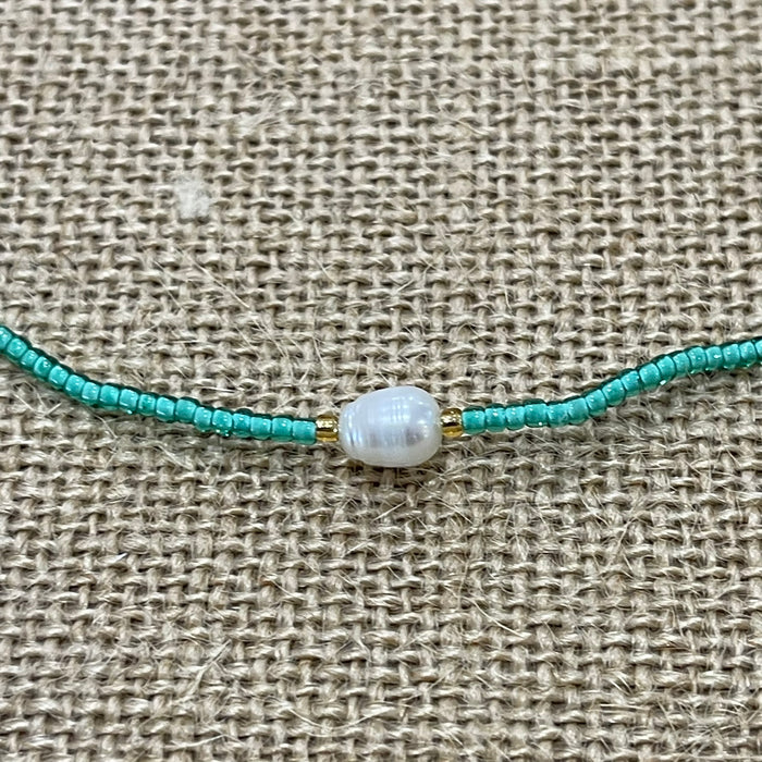 Pearl Bead Necklace - additional view | Travel & Tide