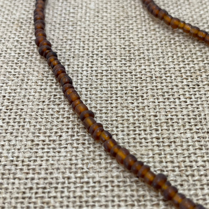 Rustic String of Beads Necklace - additional view | Travel & Tide