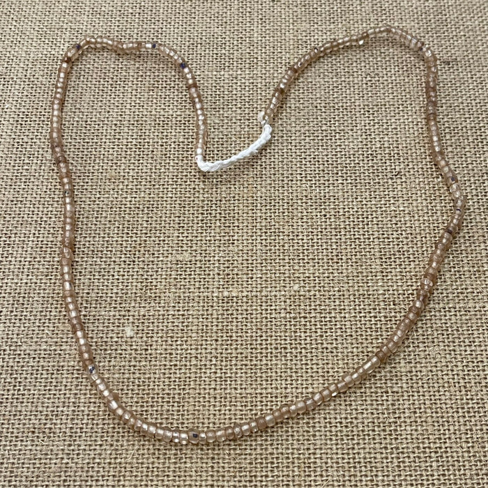 Rustic String of Beads Necklace - close up | Travel & Tide