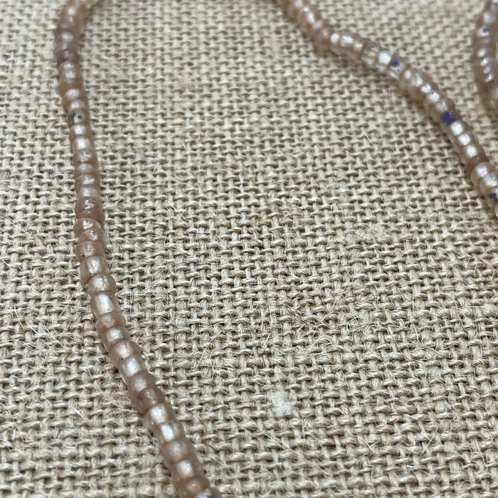 Rustic String of Beads Necklace - additional view | Travel & Tide