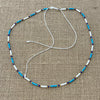 Blue Bead Necklace - close up | Travel & Tide