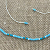 Blue Bead Necklace - additional view | Travel & Tide