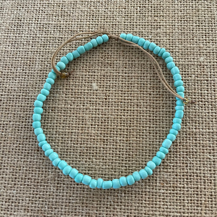 Colour Bead Anklets - additional view | Travel & Tide