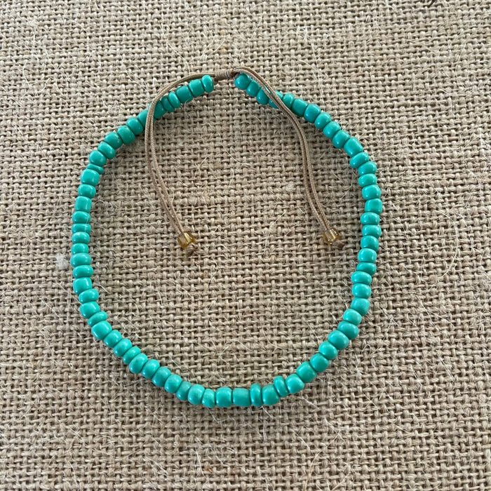 Colour Bead Anklets - additional view | Travel & Tide