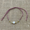 Cotton Bead Pearl Bracelet - styled shot | Travel & Tide