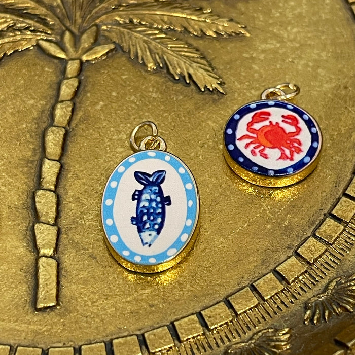 Coloured Coastal Pendants - detail view | Travel & Tide