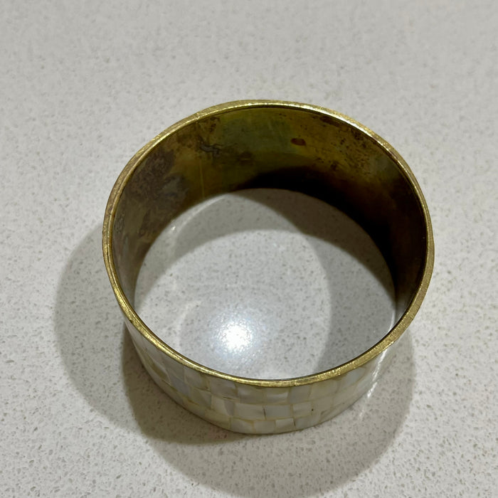 Large Shell Bangle - styled shot | Travel & Tide