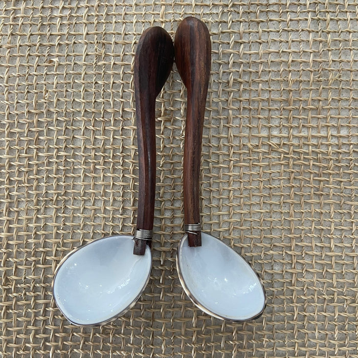 Shell + Wood Spoon