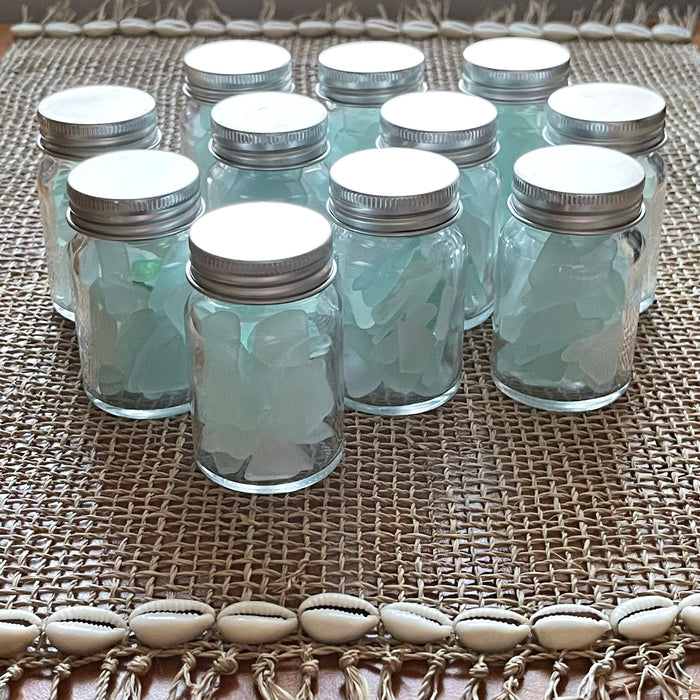 Medium Sea Glass Pots - detail view | Travel & Tide