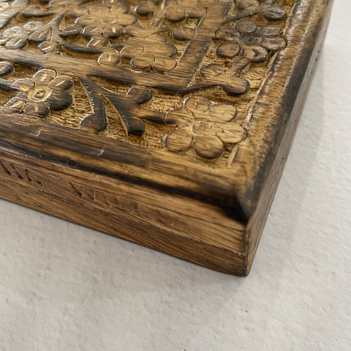 Carved Wooden Box