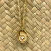 Spiral Shell Necklace - detail view | Travel & Tide