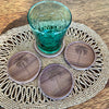 Wooden Palm Tree Drink Coaster - additional view | Travel & Tide