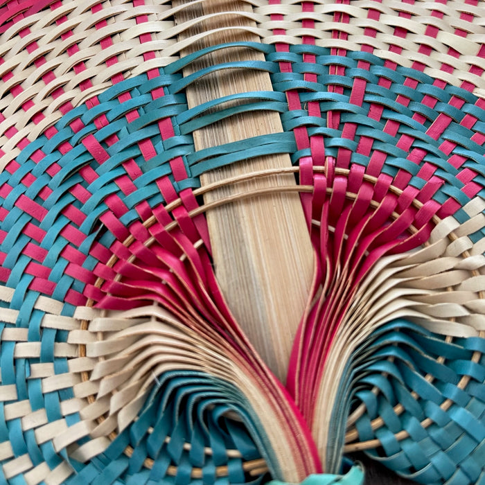 Woven Hand Fan - additional view | Travel & Tide