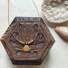 Shell Charm Necklace - detail view | Travel & Tide