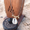 Simple Cowrie Necklace - detail view | Travel & Tide