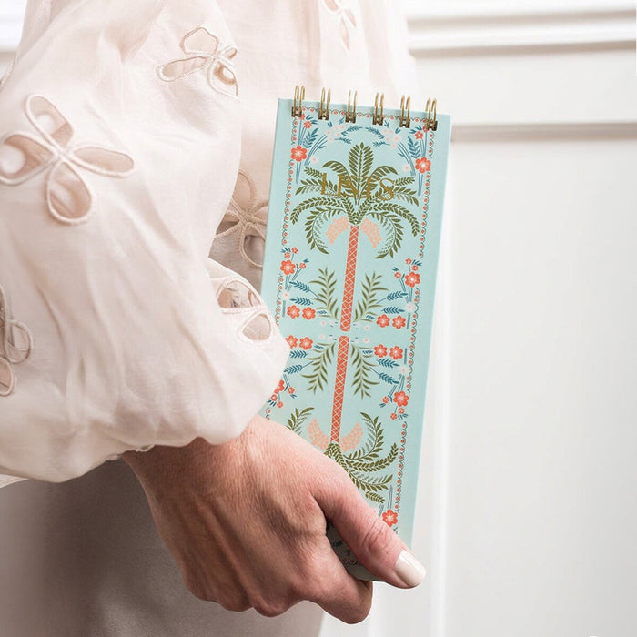 Palm Symmetry List Pad - Lined Notepad