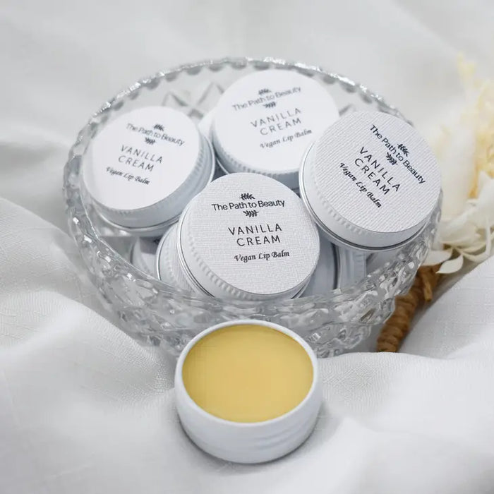 Vanilla Cream Vegan Lip Balm