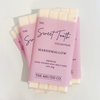 Marshmallow wax melt bar by Travel and Tide – soft sweet home fragrance Australia