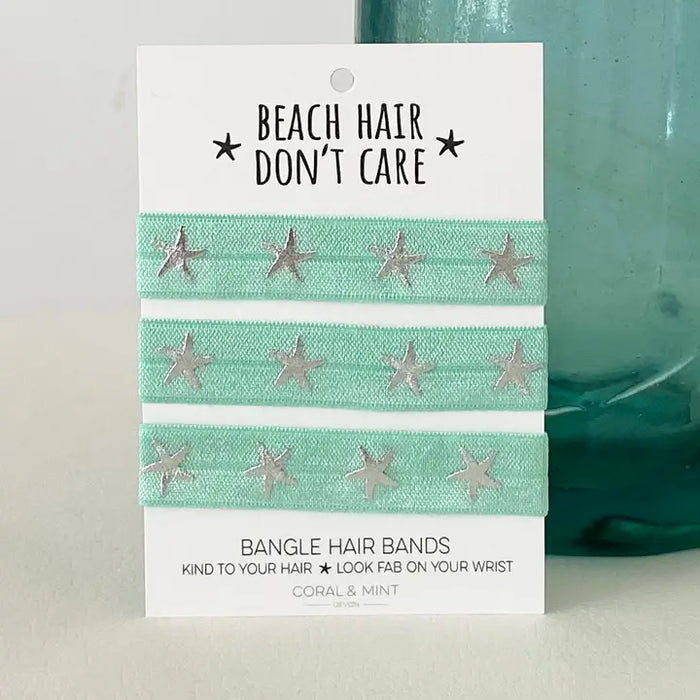 'Beach Hair Don't Care' Bangle Bands