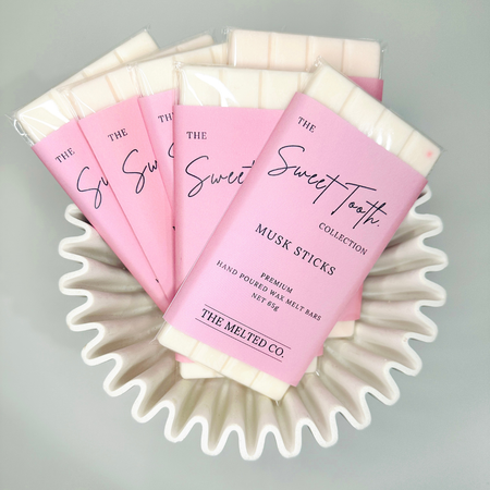 Musk Sticks wax melt bar - Travel and Tide – handmade home fragrance Australia